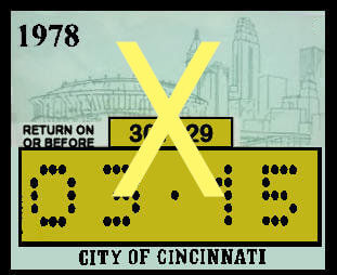 (image for) 1978 Ohio Inspection Cincinnati